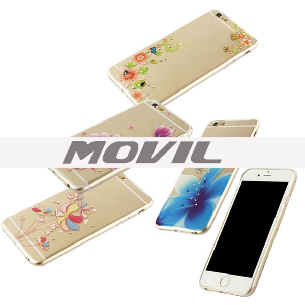 NP-2613 Nuevo electrochapado color TPU para iPhone 6 plus-15